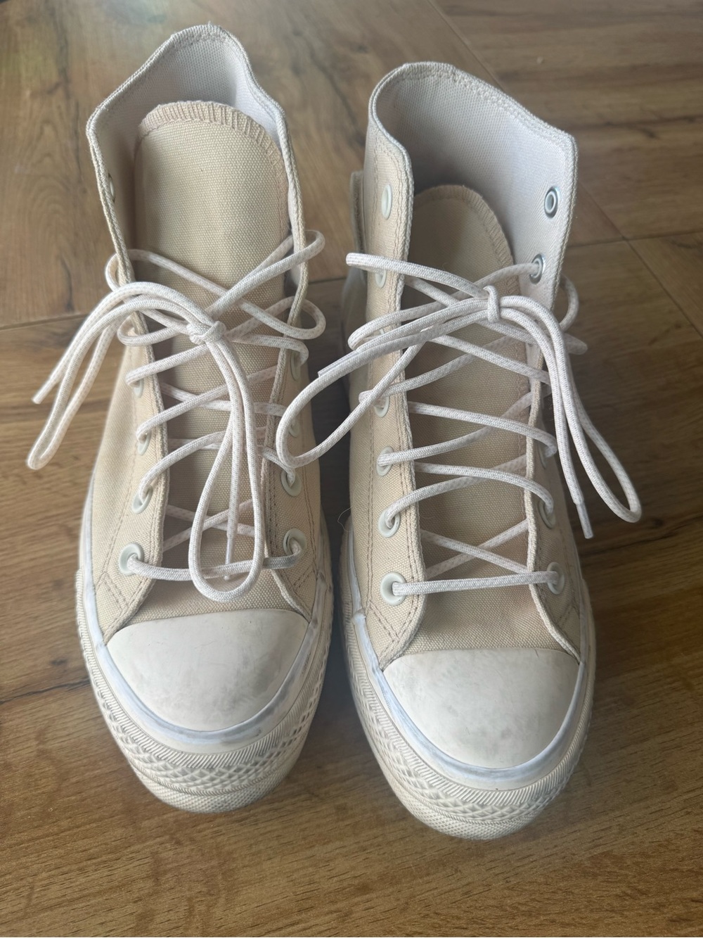 Converse High-Top Sneakers - Beige - Picture 2 of 6